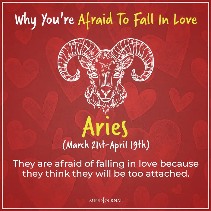 afraid of falling in love aries