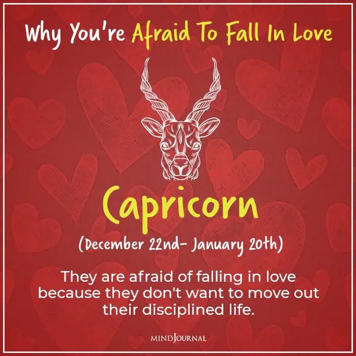 afraid of falling in love capricorn