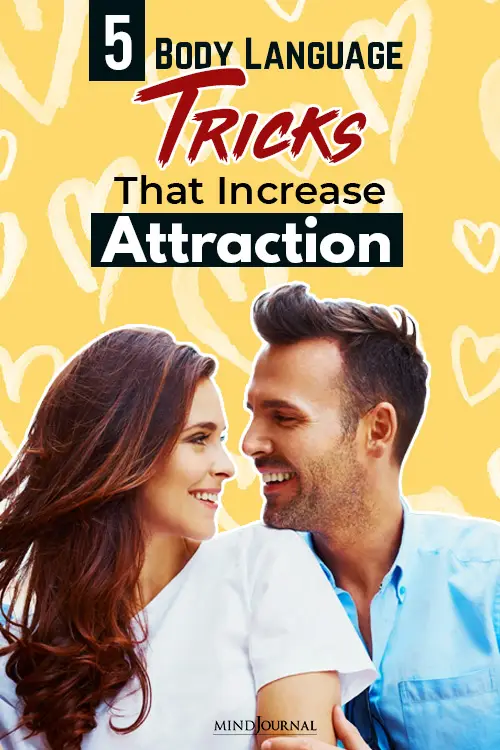 body language tricks that increase attraction pin