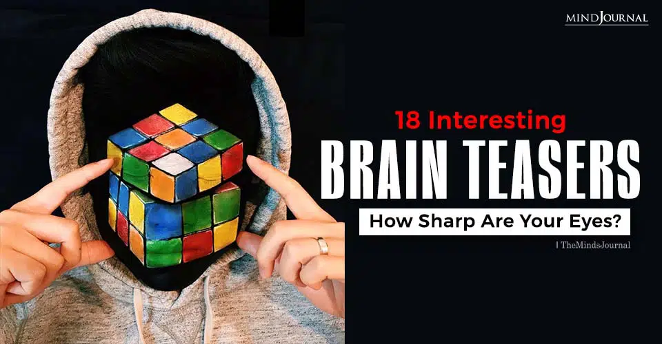 18 Interesting Brain Teasers: How Sharp Are Your Eyes?