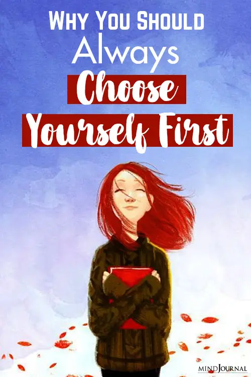 choose yourself first pin