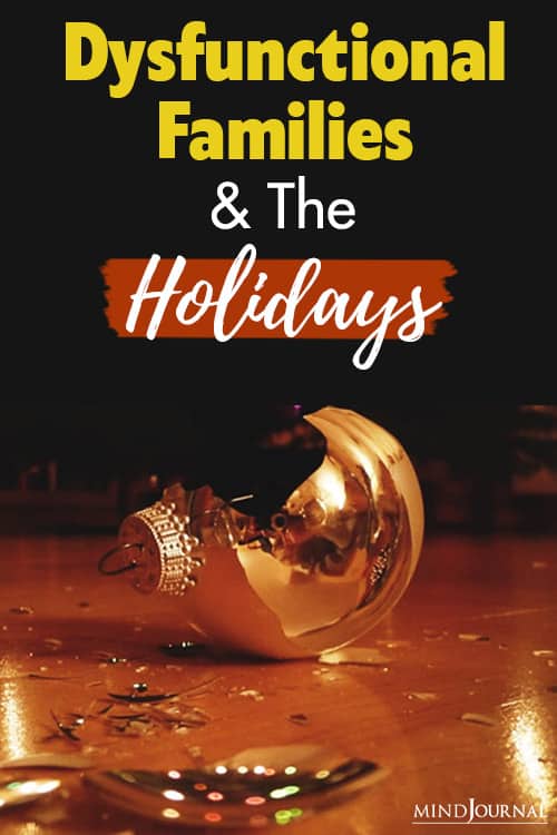 dysfunctional families and holidays pin