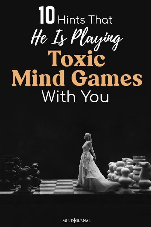 hints Playing Toxic Mind Games With You pin