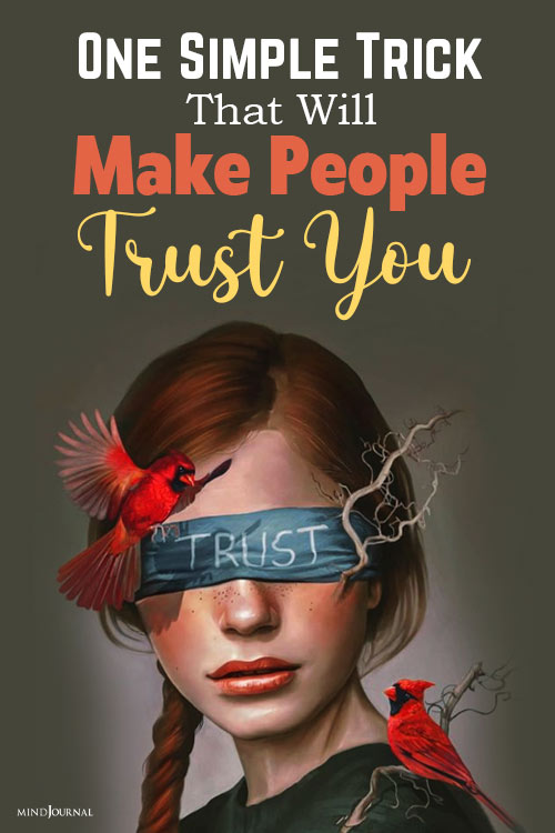 make people trust you pin