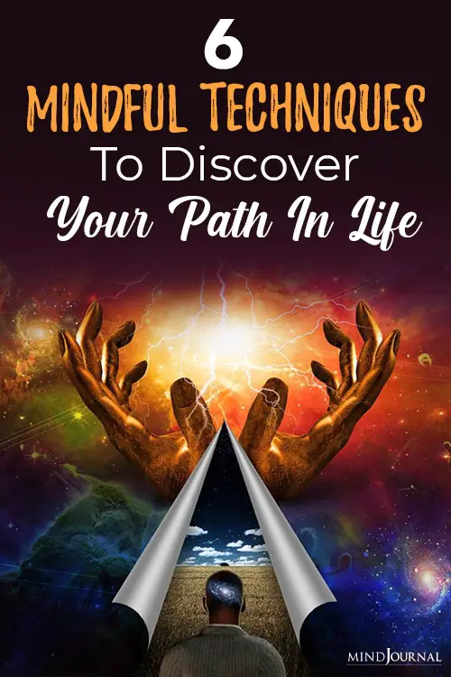 mindful techniques to discover your path in life pin