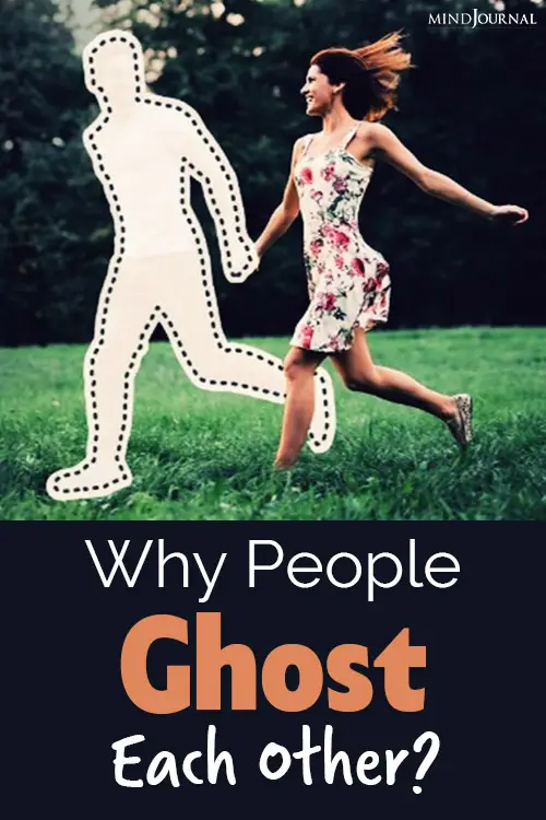 people ghost each other pin