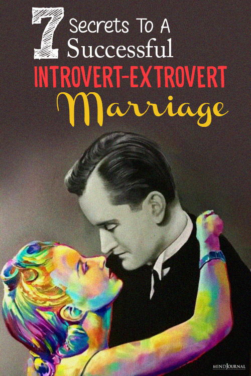 secrets to a successful introvert extrovert marriage pin