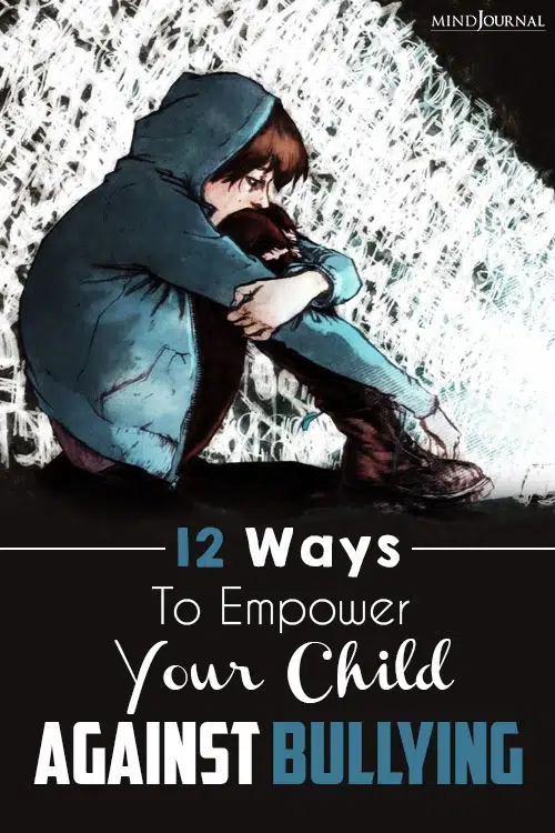 ways to empower your child against bullying pin