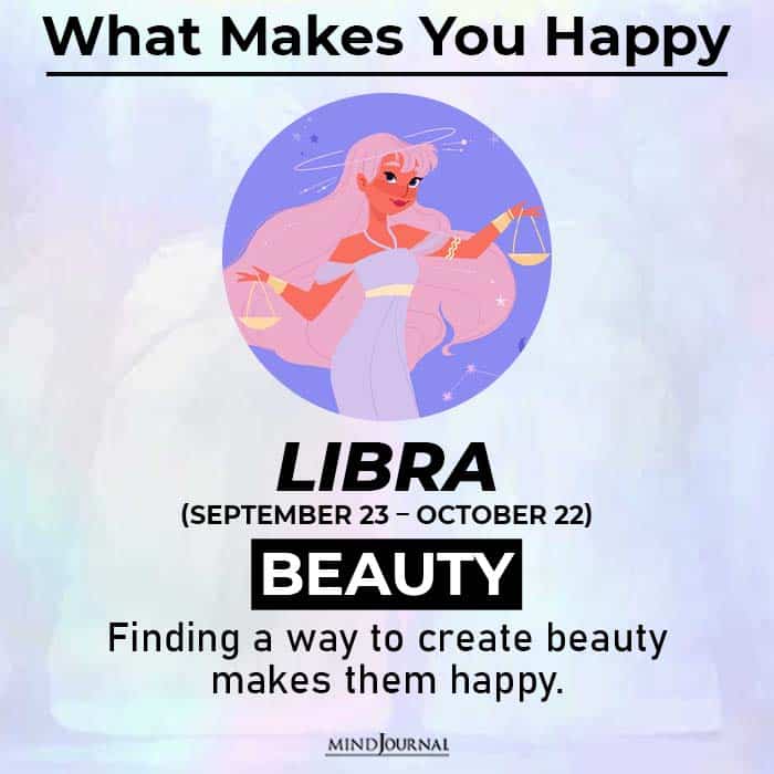 what makes you happy libra