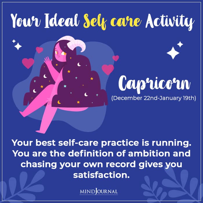 Best Self Care Idea capricorn