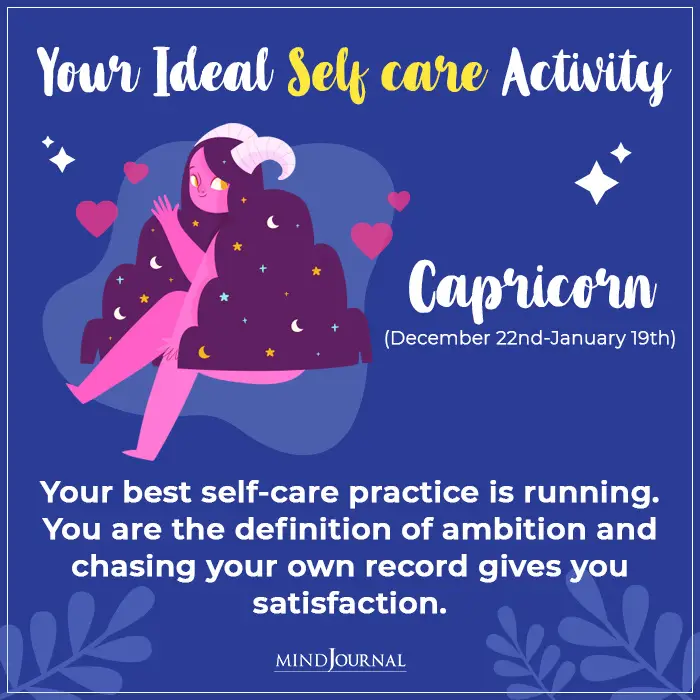 Best Self Care Idea capricorn