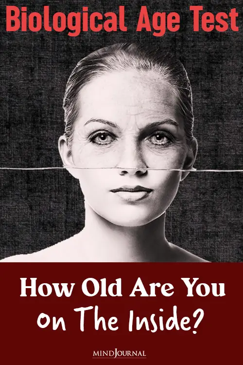 Biological Age Test pin