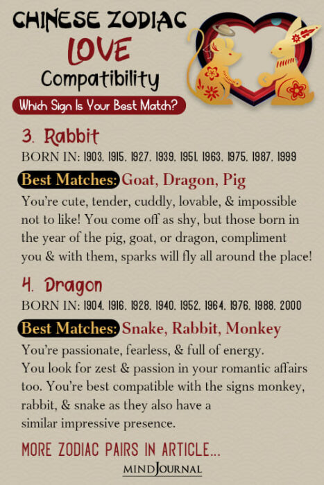 Chinese Zodiac Love Compatibility Best Match detail pin