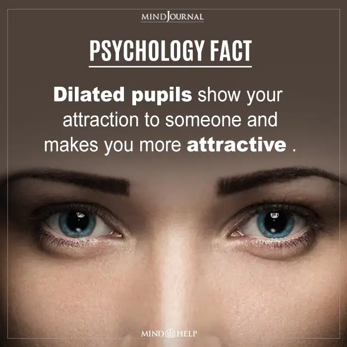 Dilated Pupils Show Your Attraction To Someone