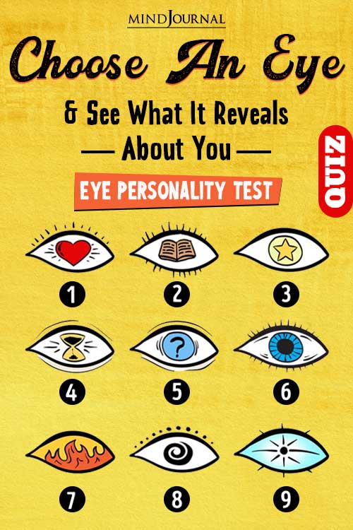 Eye Personality Test Reveals About You pin