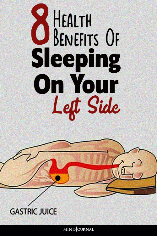 Health Benefits Of Sleeping Left Side pin