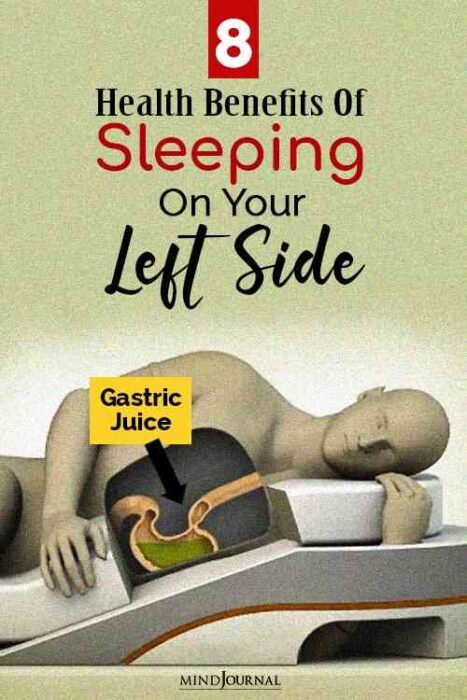 Health Benefits Sleeping On Left Side pin
