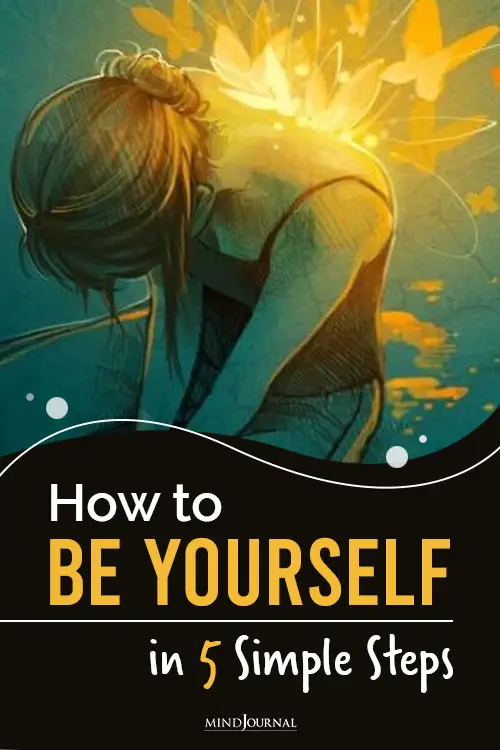 How to Be Yourself pin
