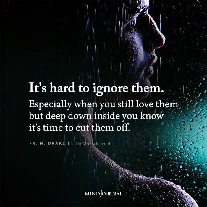 It's Hard To Ignore Them