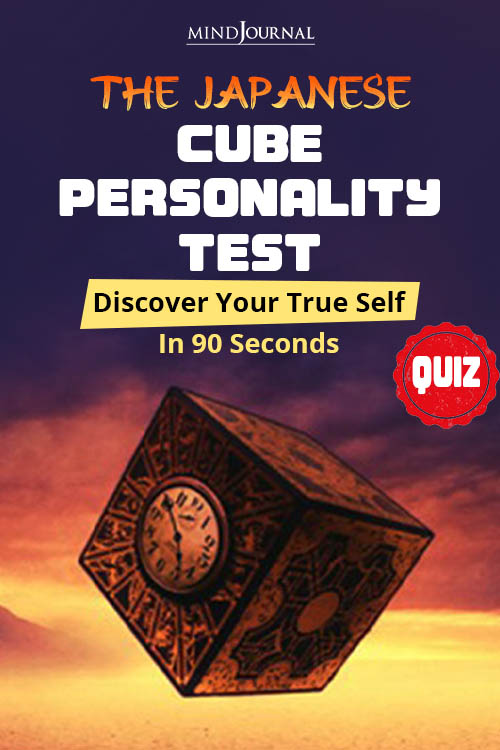 Japanese Cube Personality Test pin