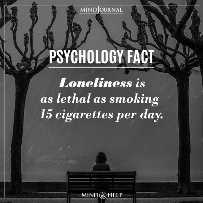 Loneliness Is as Lethal