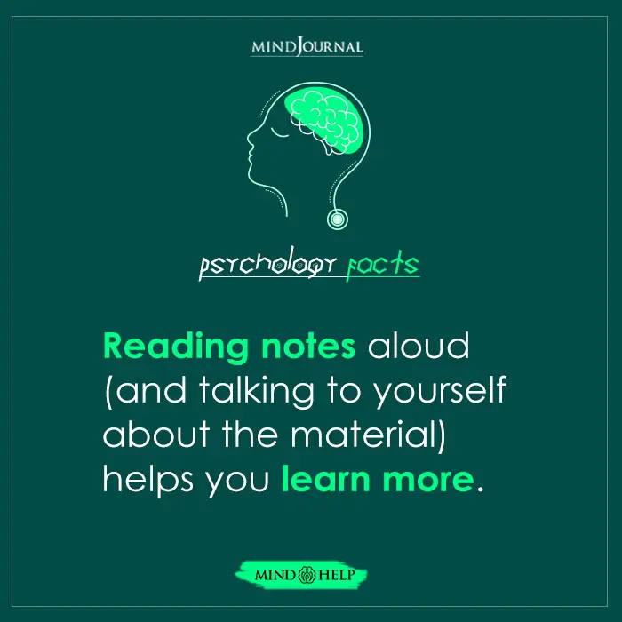 Reading Notes Aloud (and Talking
