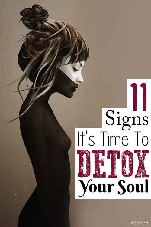 Signs Time To Detox Soul pin