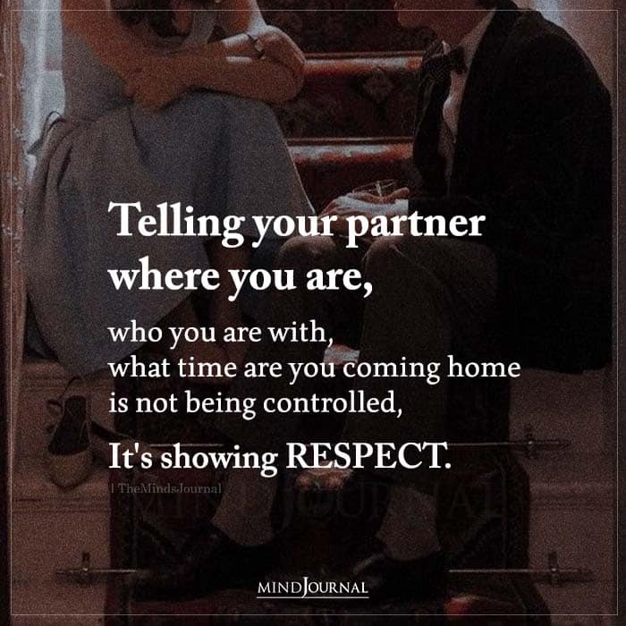 Telling Your Partner Where You Are