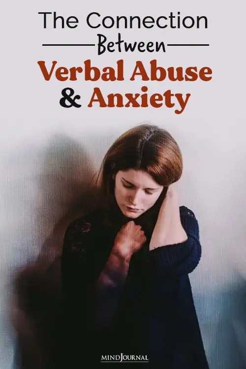 The Connection Between Verbal Abuse And Anxiety pin