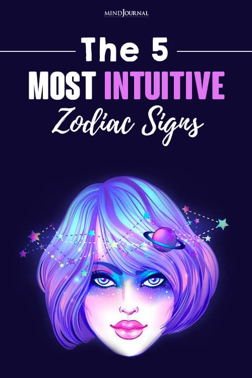 The Most Intuitive Zodiac Signs pin zodiac