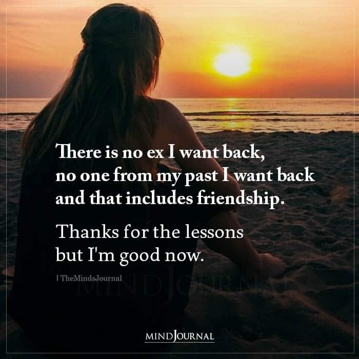 There Is No Ex I Want Back
