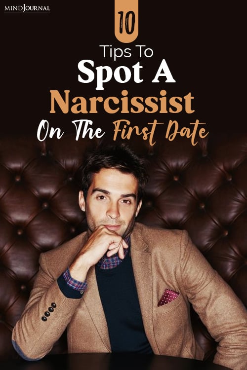 Tips On How To Spot A Narcissist On The First Date pin