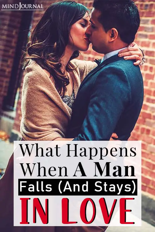 What Happens When A Man Falls (And Stays) In Love pin