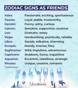 personality traits for astrological signs