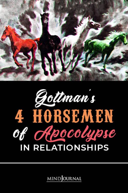 gottmans four horsemen pin