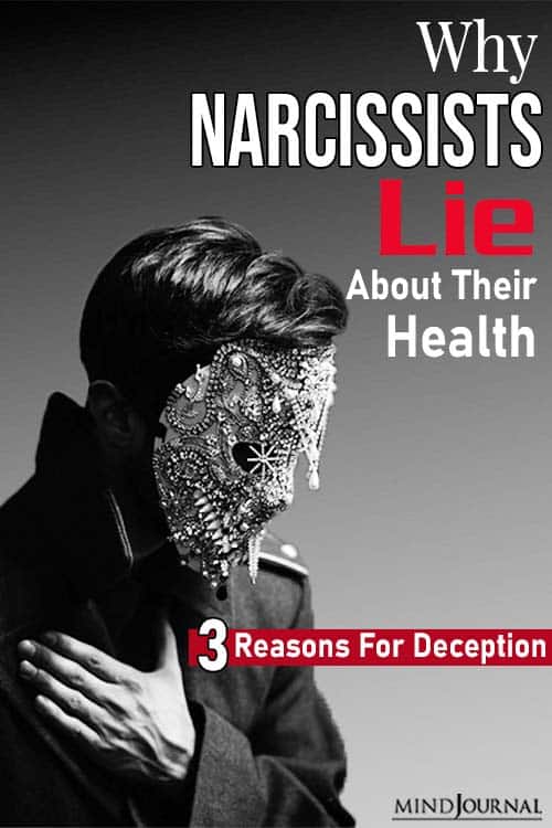 narcissists lie about their health pin