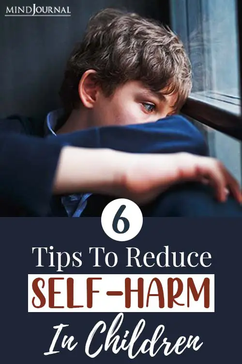 reduce self harm in children pin