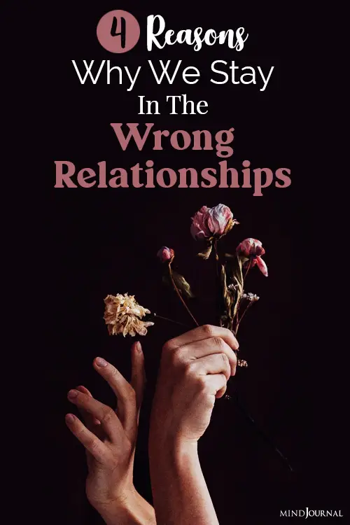 stay in the wrong relationships pin relation