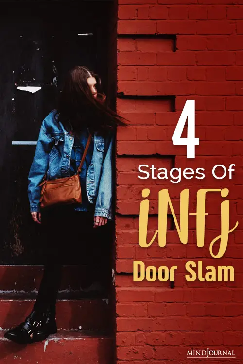 the infj door slam and its stages pin