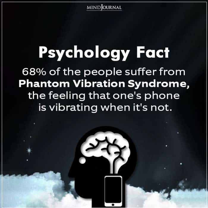 68% Of The People Suffer From Phantom Vibration Syndrome