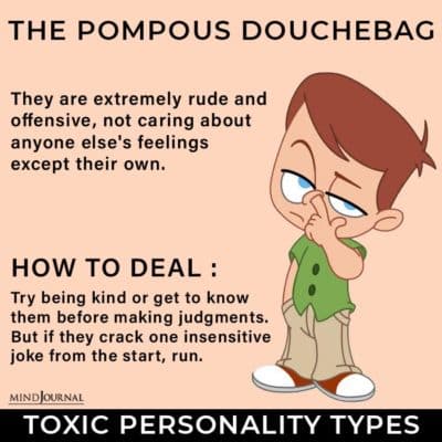 the pompous douchebag