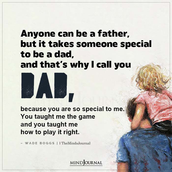 Anyone Can Be A Father