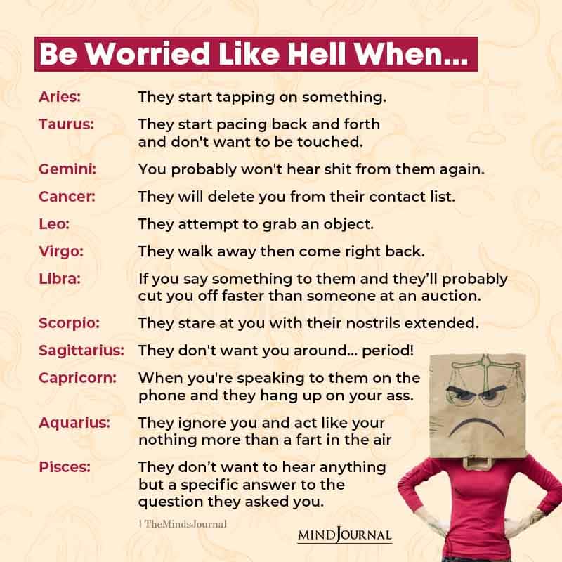 Be Worried Like Hell When
