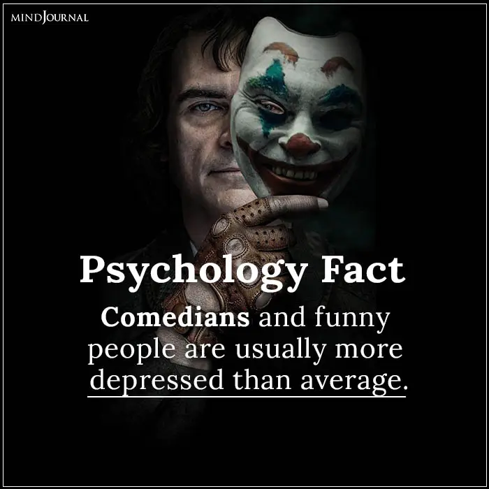 Comedians And Funny People Are Usually More Depressed Than Average