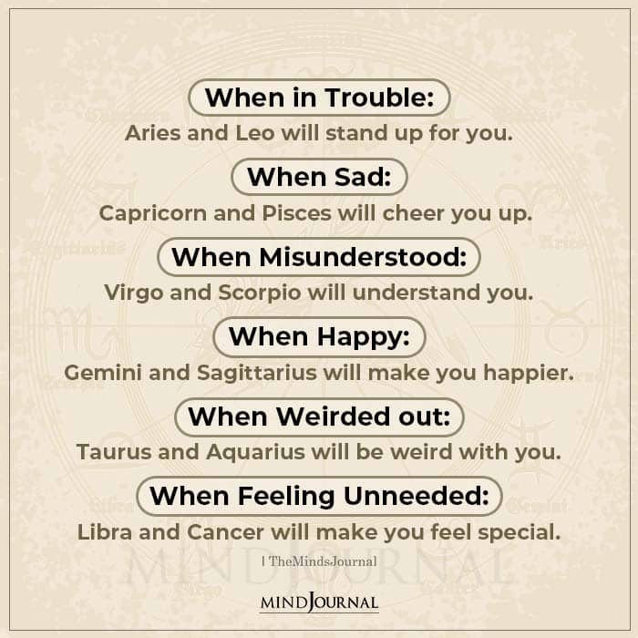 Different Approaches Of The Zodiac Signs To Cheer You Up