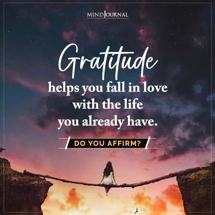 Gratitude Helps You Fall In Love