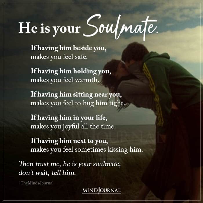 He Is Your Soulmate