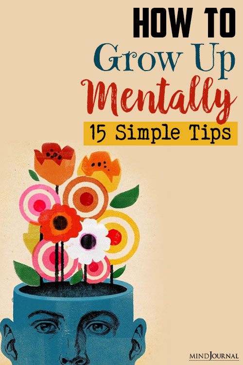 How To Grow Up Mentally pin