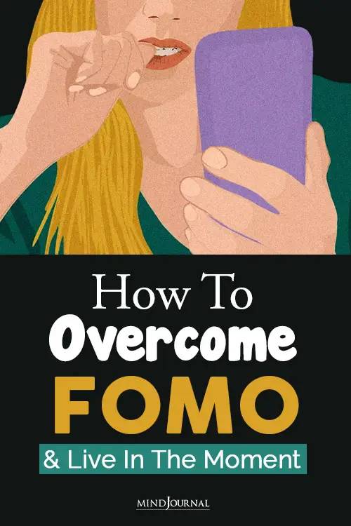 How To Overcome FOMO pin