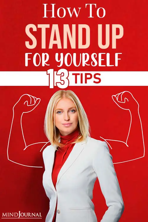 How To Stand Up For Yourself Simple Tips pin